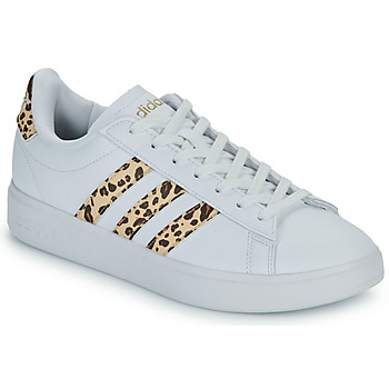 Sapatos Mulher Sapatilhas Adidas dress Sportswear GRAND COURT 2.0 Branco / Leopardo