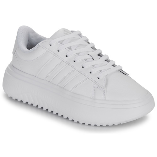 Sapatos Mulher Sapatilhas angeles adidas Sportswear GRAND COURT PLATFORM Branco