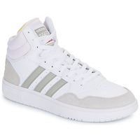 Sapatos Tennis Sapatilhas de cano-alto Adidas Sportswear HOOPS 3.0 MID Branco / Bege