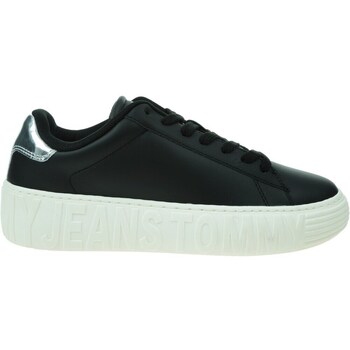 Sapatos Mulher Sapatilhas Tommy Hilfiger New Cupsole Preto