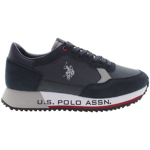Sapatos Homem Sapatilhas U.S Polo grigio Assn. CLEEF005 Azul