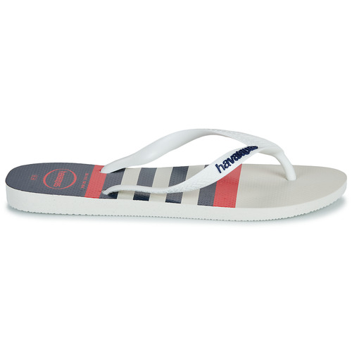 Havaianas TOP NAUTICAL Branco / Marinho / Vermelho