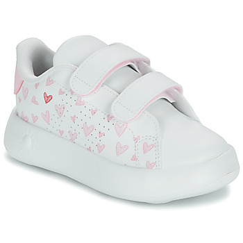 Sapatos Rapariga Sapatilhas Adidas chart Sportswear ADVANTAGE CF I Branco / Rosa