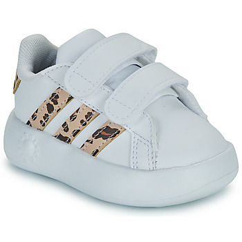 Sapatos Rapariga Sapatilhas Adidas Sportswear GRAND COURT 2.0 CF I Branco / Blue/white/yellow