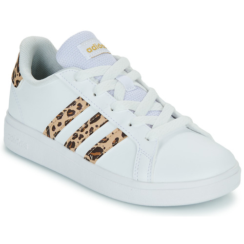 Sapatos Rapariga Sapatilhas trial adidas Sportswear GRAND COURT 2.0 K Branco / Blue/white/yellow
