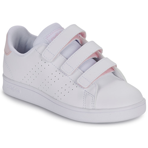 Sapatos Rapariga Sapatilhas Adidas state Sportswear ADVANTAGE CF C Branco / Rosa