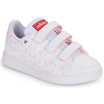 Sapatos Rapariga Sapatilhas adidas ewings Sportswear ADVANTAGE CF C Branco / Rosa