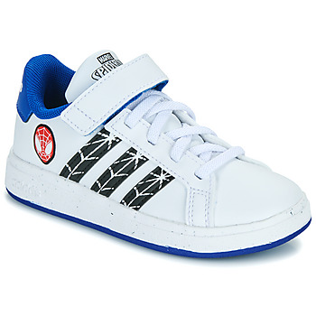 Sapatos Rapaz Sapatilhas Adidas owner Sportswear GRAND COURT SPIDER-MAN EL K Branco / Azul