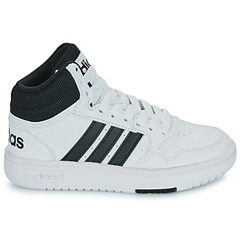 Adidas Sportswear HOOPS 3.0 MID K Branco / Preto