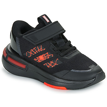 Sapatos Rapaz Sapatilhas de cano-alto Adidas Missoni Sportswear MARVEL SPIDEY Racer EL K Preto / Vermelho