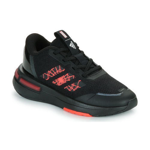 Sapatos Rapaz Sapatilhas de cano-alto perfume adidas Sportswear MARVEL SPIDEY Racer K Preto / Vermelho