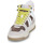 Sapatos Mulher Sapatilhas de cano-alto Serafini ELLE Branco / Leopardo