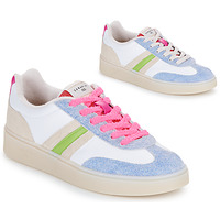 Sapatos Mulher Sapatilhas Serafini COURT Branco / Azul / Rosa