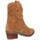 Sapatos Mulher Botins MTNG 53899 Mujer Camel Castanho