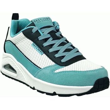 Sapatos Mulher Sapatilhas Skechers Uno two much fun Azul