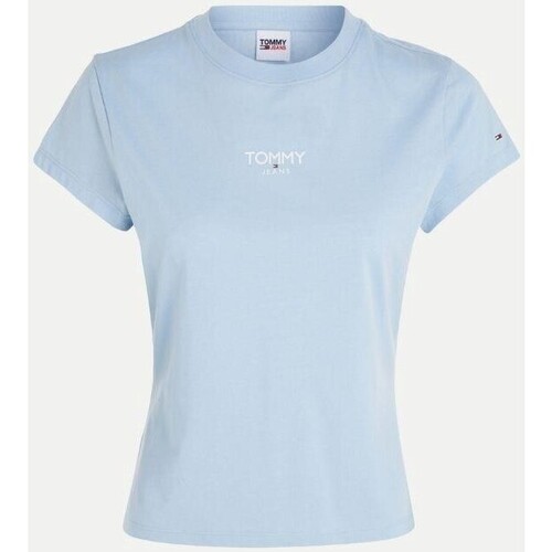 Textil Mulher T-shirts e Pólos Tommy Hilfiger DW0DW16435C1X Azul