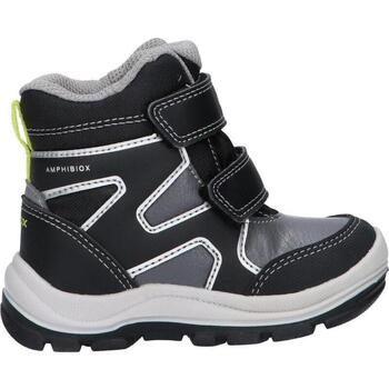 Sapatos Criança Botas Geox B263VD 0FU54 B FLANFIL BOY B ABX Cinza