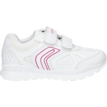 Sapatos Rapariga Multi-desportos Geox J048CC 000BU J PAVEL GIRL Branco