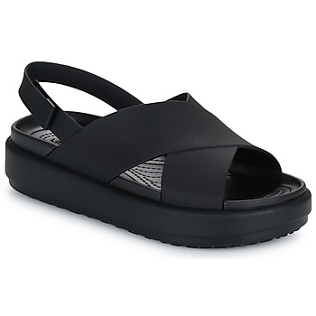 Sapatos Mulher Sandálias Crocs swiftwater BROOKLYN LUXE X-STRAP Preto