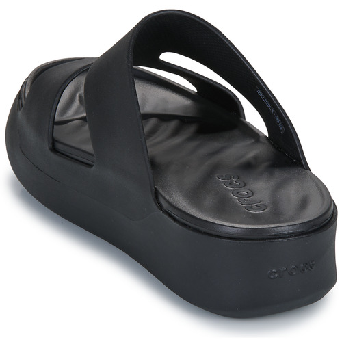 Crocs GETAWAY PLATFORM H STRAP Preto