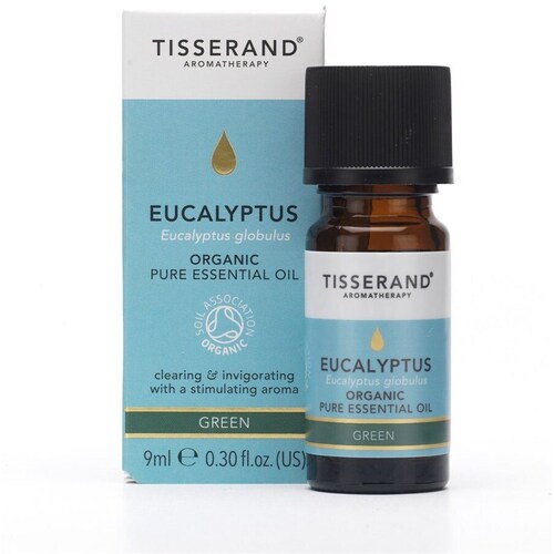 beleza Bio e natural Tisserand Aromatherapy Eucalyptus Organic Azul