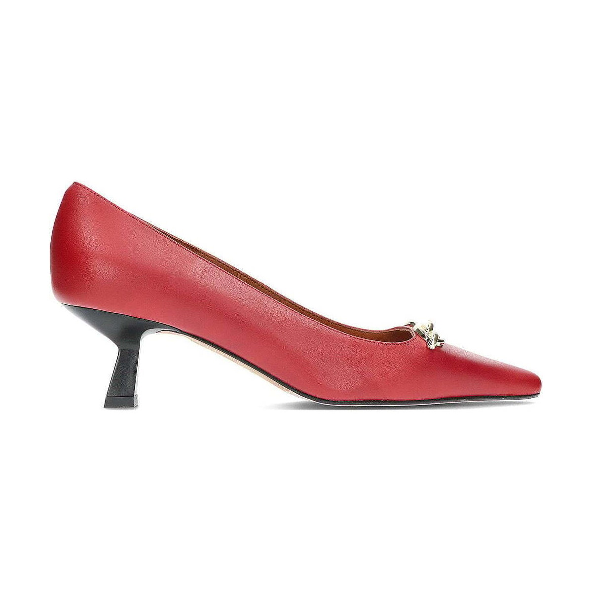 Sapatos Mulher Escarpim Angel Alarcon SAPATOS ÁNGEL ALARCÓN SURI TRIBUNAL Vermelho