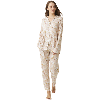 Textil Mulher Pijamas / Camisas de dormir J&j Brothers JJBDP1000 Multicolor
