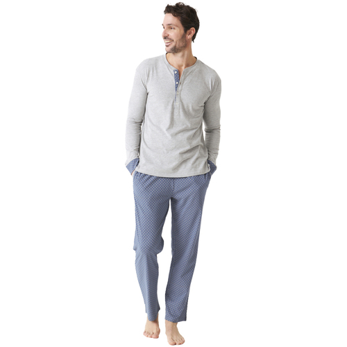 Textil Homem Pijamas / Camisas de dormir J&j Brothers JJBDP5201 Multicolor