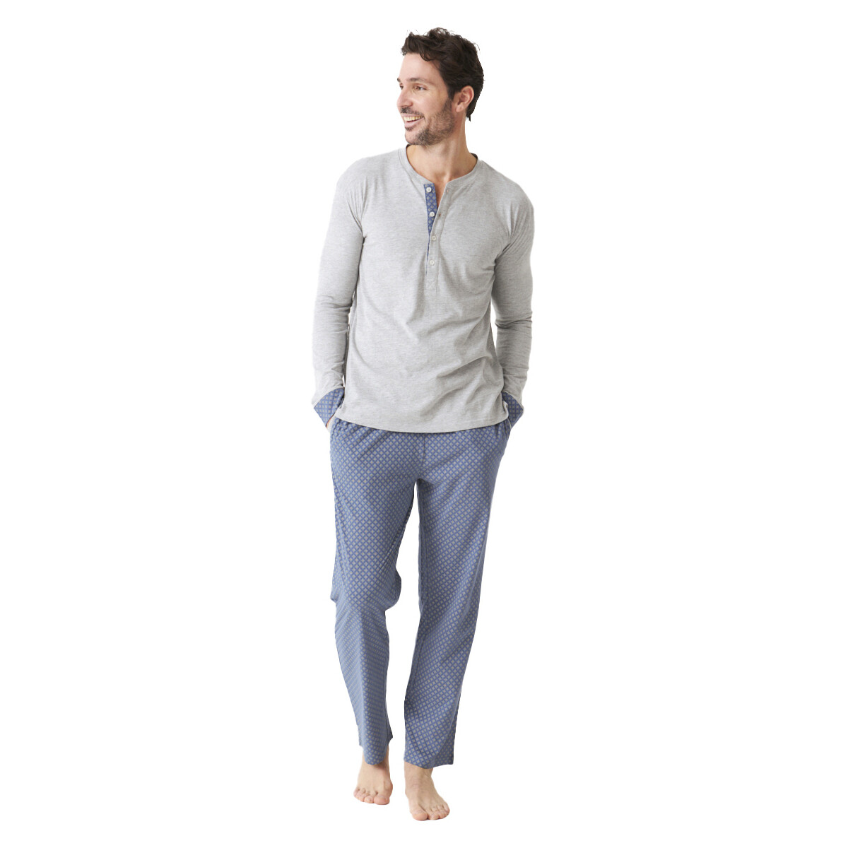 Textil Homem Pijamas / Camisas de dormir J&j Brothers JJBDP5201 Multicolor
