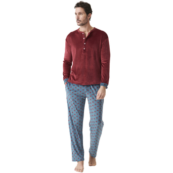 Textil Homem Pijamas / Camisas de dormir J&j Brothers JJBDP5400 Multicolor