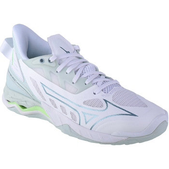 Sapatos Mulher Desportos indoor Mizuno Apertado Wave Mirage 5 Branco