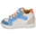 Sapatos Rapaz Sapatilhas de cano-alto Shoo Pom BOUBA ZIP BOX Azul / Branco / Laranja