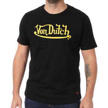 Textil Homem T-Shirt mangas curtas Von Dutch  Preto