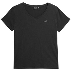 Textil Mulher T-Shirt mangas curtas 4F F0908 W 20s Preto