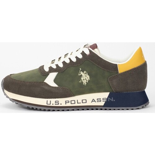 Sapatos Homem Sapatilhas U.S Polo Assn. Zapatillas U.S. POLO ASSN. en color kaki para Verde