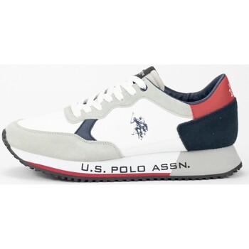 Sapatos Homem Sapatilhas U.S Slim Polo Assn. Zapatillas U.S. Slim Polo ASSN. en color blanco para Branco