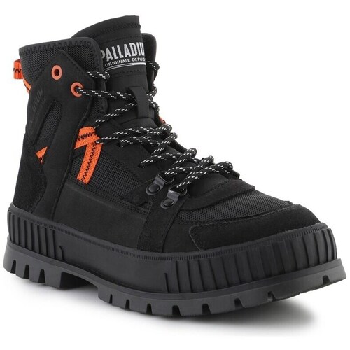 Sapatos Homem Sapatilhas de cano-alto Palladium Pallashock Outcity Black 008 Preto