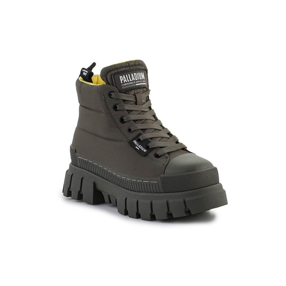 Sapatos Mulher Sapatilhas de cano-alto Palladium Revolt Boot Overcush Olive Night Verde azeitona