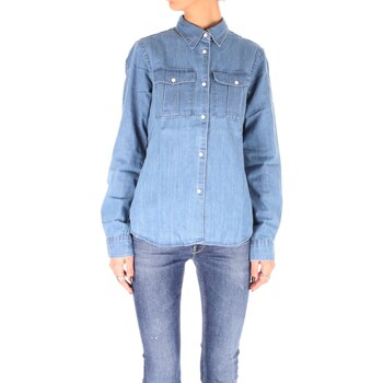 Textil Mulher Calças Jeans Aspesi 5452 V062 Azul
