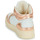 Sapatos Mulher Sapatilhas de cano-alto Meline  Branco / Rosa