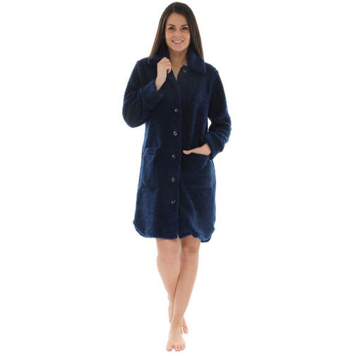 Textil Mulher Pijamas / Camisas de dormir Christian Cane CASSIOPEE Azul