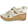 Sapatos Mulher Emporio Armani EA7 NOA STUD Branco