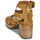 Sapatos Mulher Sandálias Cano : Couro bovino ALCHA HIGH Amarelo