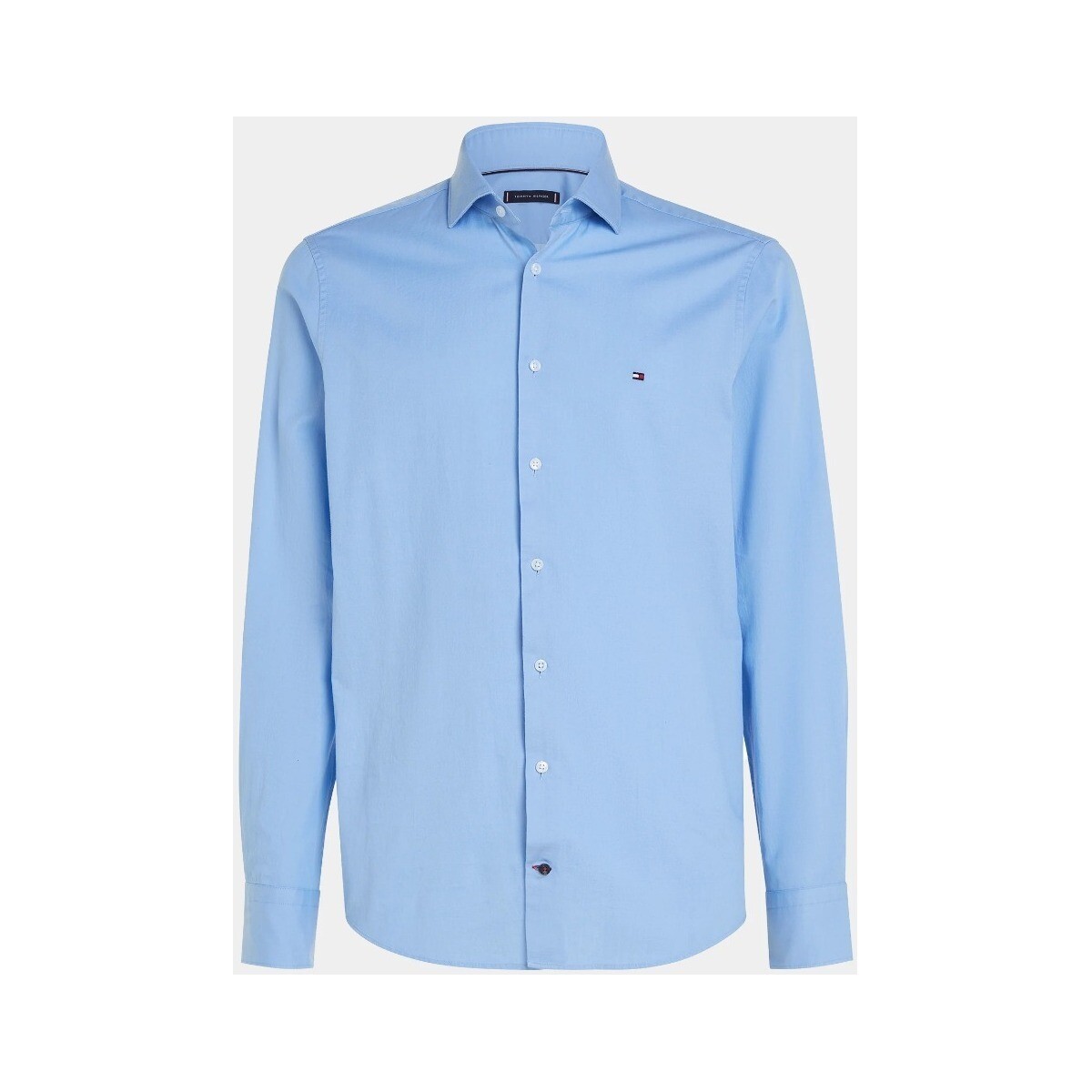 Textil Homem Camisas mangas comprida Tommy Hilfiger MW0MW31856 Azul
