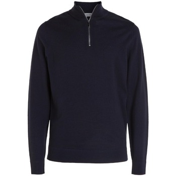 Textil Homem Jaquetas white Calvin Klein Golf Yos Hooded Sweat-shirt K10K110421 Azul
