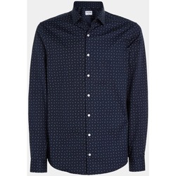 Textil Homem Camisas mangas comprida Calvin Klein ROHDE JEANS 40776-29016 Azul