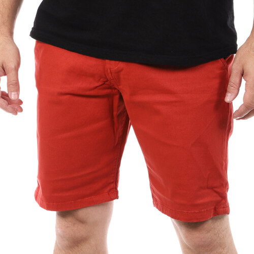 Textil Homem Shorts Poches / Bermudas Lee Cooper  Vermelho