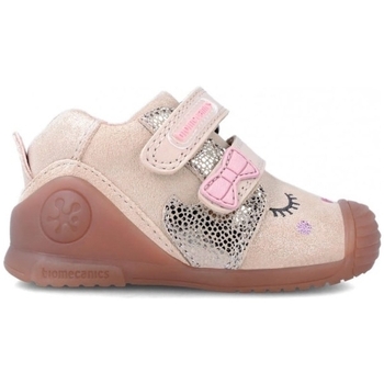 Sapatos Criança Sapatilhas Biomecanics Sapatilhas Bebé 231107-B - Serraje Laminado Rosa