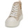 Sapatos Rapariga Sapatilhas de cano-alto MICHAEL Michael Kors SKATE SPLIT 3 Bege / Ouro