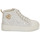 Sapatos Rapariga Sapatilhas de cano-alto MICHAEL Michael Kors SKATE SPLIT 3 GLITTER Branco / Glitter